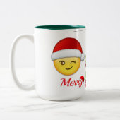 Tasse 2 Couleurs Merry Christmas (Gauche)