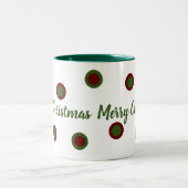 Tasse 2 Couleurs Merry Christmas (Centre)