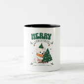 Tasse 2 Couleurs merry christmas (Centre)