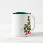 Tasse 2 Couleurs Merry Christsouris (Devant droit)