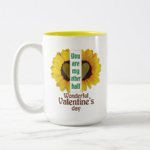 Tasse 2 Couleurs Merveilleuse Saint Valentin