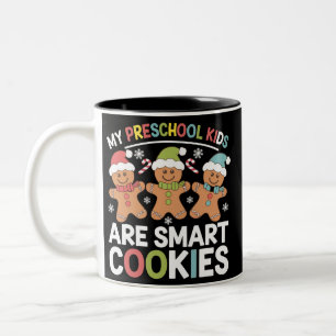 Tasse 2 Couleurs Mes enfants d'âge préscolaire sont des biscuits in