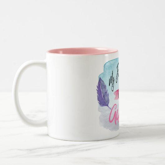 Tasse 2 Couleurs Mes personnes préférées m'appellent tante (Gauche)