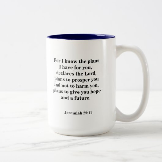 TASSE 2 COULEURS MES PLANS POUR VOUS (Droit)