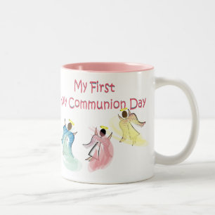Tasse 2 Couleurs Mes premiers cadeaux de jour de sainte communion