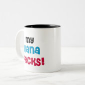 Tasse 2 Couleurs Mes roches de Nana (Devant gauche)