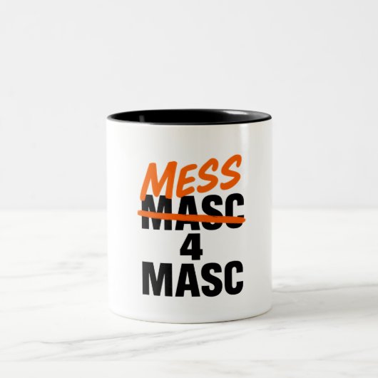 Tasse 2 Couleurs Mess 4 Masc (Centre)