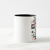 Tasse 2 Couleurs Message de foi et d'encouragement (Centre)