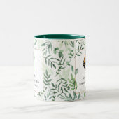 Tasse 2 Couleurs Message d'encouragement personnalisé Monarch Butte (Centre)