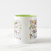 Tasse 2 Couleurs Message Simple Charmant Citation Délicieuse Nature (Centre)