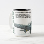 Tasse 2 Couleurs Messerschmitt Bf 109G-2 (Devant gauche)