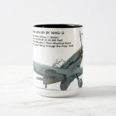 Tasse 2 Couleurs Messerschmitt Bf 109G-2 (Centre)