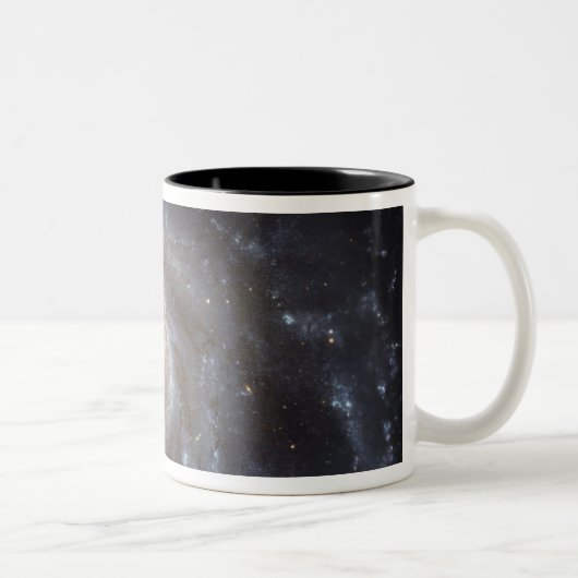 Tasse 2 Couleurs Messier 101, la galaxie Pinwheel (Droit)