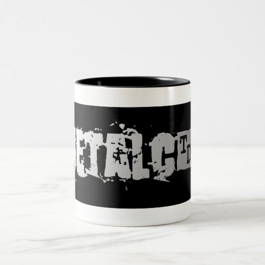 Tasse 2 Couleurs Metalcore "tasse " (Centre)