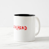 TASSE 2 COULEURS METALHEAD (Devant droit)