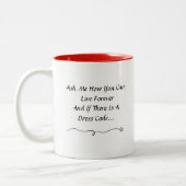 Tasse 2 Couleurs "Mets le complet costume d'armure" (Gauche)