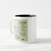 Tasse 2 Couleurs Mettre l'accent sur le bien (Devant gauche)