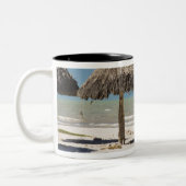 Tasse 2 Couleurs Mexique, péninsule du Yucatan, Progreso. Chaume (Gauche)
