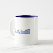 Tasse 2 Couleurs Miami (Devant gauche)
