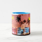 Tasse 2 Couleurs Miami Beach (Centre)