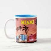 Tasse 2 Couleurs Miami Beach (Gauche)