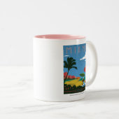 Tasse 2 Couleurs Miami, FL (Devant droit)