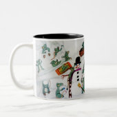 TASSE 2 COULEURS MICE DANS LA TAILLE DE NEIGE (Gauche)