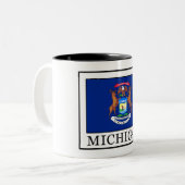 Tasse 2 Couleurs Michigan (Devant gauche)