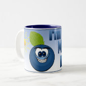 Tasse 2 Couleurs Michigan Blueberry (Devant gauche)