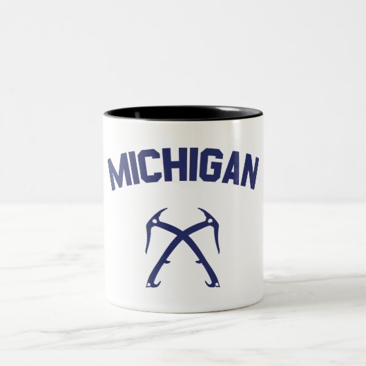 Tasse 2 Couleurs Michigan Ice Escalade (Centre)