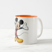 Tasse 2 Couleurs MickyMouse (Devant droit)