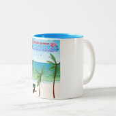 Tasse 2 Couleurs Micronésie "Voyagez dans l'aventure" (Devant droit)
