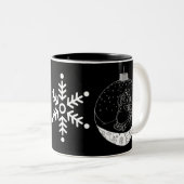 Tasse 2 Couleurs Midnight Snowman (Devant droit)