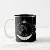 Tasse 2 Couleurs Midnight Snowman (Gauche)