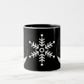 Tasse 2 Couleurs Midnight Snowman (Centre)