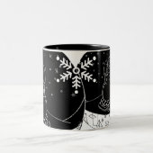 Tasse 2 Couleurs Midnight Snowman (Centre)
