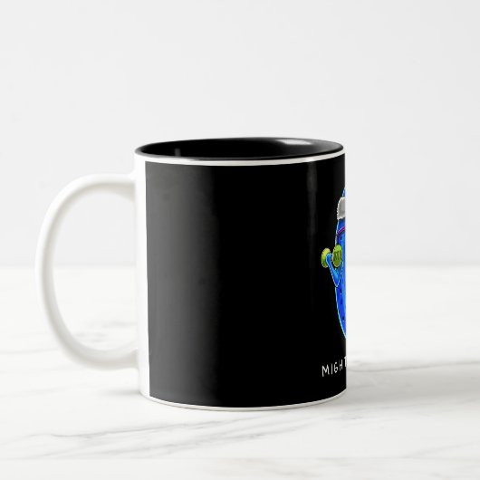 Tasse 2 Couleurs Mightychondria Enseignant en biologie cellulaire (Gauche)