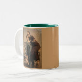 Tasse 2 Couleurs Mignon et Clyde (Devant gauche)