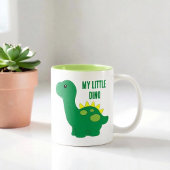 Tasse 2 Couleurs Mignon Mon Petit Dino