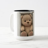 Tasse 2 Couleurs mignon muet (Devant gauche)