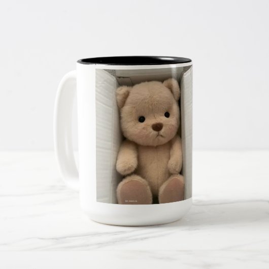 Tasse 2 Couleurs mignon muet (Devant gauche)