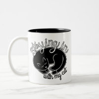Mignonne de rester avec ma citation de chat