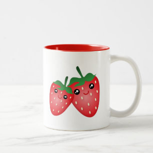 Tasse 2 Couleurs Mignonne Je T'Aime Berry Beaucoup Kawaii Fruit fra