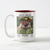 Tasse 2 Couleurs Mignonne mère ou père Pet Parents (Gauche)