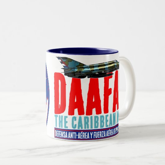 Tasse 2 Couleurs Migs des Caraïbes DAAFAR (Devant droit)