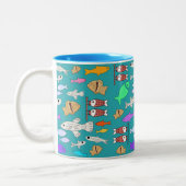 Tasse 2 Couleurs Mikitiez venus mermaid pêche été (Gauche)