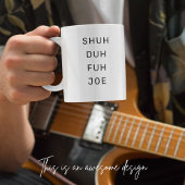 Tasse 2 Couleurs Milieu de travail avec un Banter d'anniversaire mo