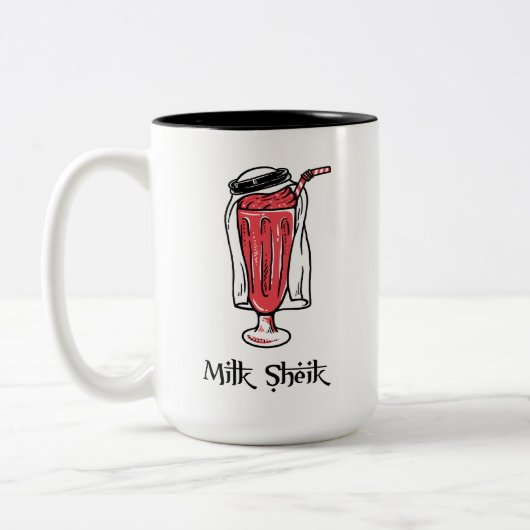 Tasse 2 Couleurs Milk Sheikh (Gauche)