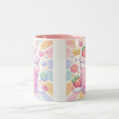 Tasse 2 Couleurs Milkshake Rêves de Fraise (Centre)