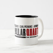 Tasse 2 Couleurs Million de logo de quartet du dollar (Devant droit)